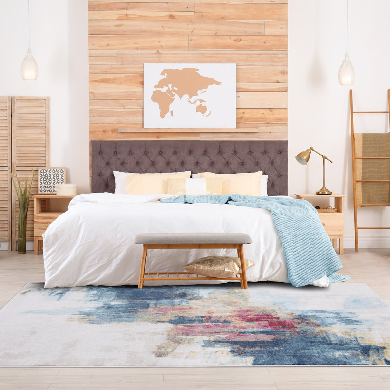 Rethman Performance Abstract Indoor Rug, Rectangle 2' x 3'