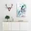 Barn Owl Abstract Art - Wrapped Canvas Painting-55317619
