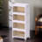 4 Tier Stackable Storage Bins Containers With Wheels For Home Living Room Office Closet