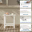 Table d'appoint d'extérieur carrée - Table de bout de patio de style Adirondack pour piscine ou jardin-679237499