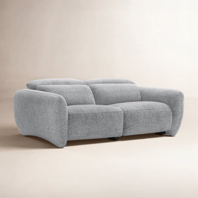 Astro 79'' Upholstered Power Reclining Sectional Loveseat