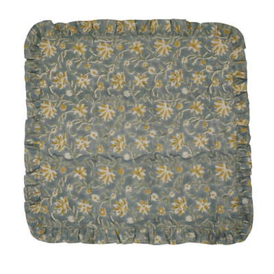 Ensemble de 12 élégantes serviettes de table fabriquées à la main 18 x 18 pouces Fabradine, Aradhna