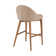 Prescott Upholstered Adjustable Height Counter Stool with Solid Wood Frame