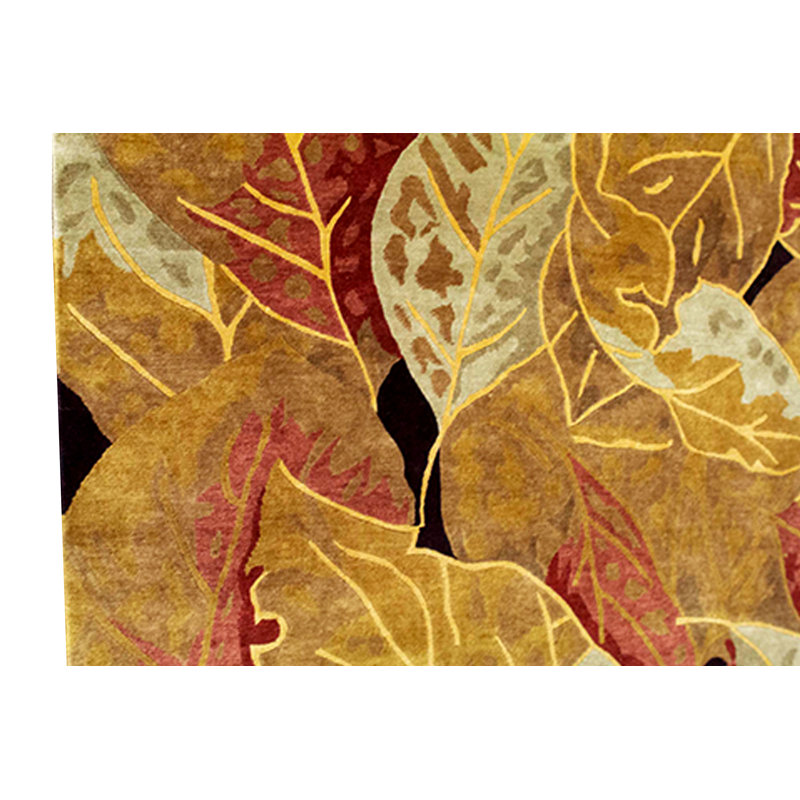 Wool Floral Area Rug