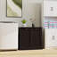 Armoire de trieur de linge inclinable à deux compartiments-2137588409