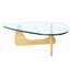Table basse en bois massif Home Home