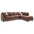 Tissu chocolat