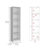 Home Xs Bookcase With 5-Tier Shelves And Slim Design -Office-1925815127
