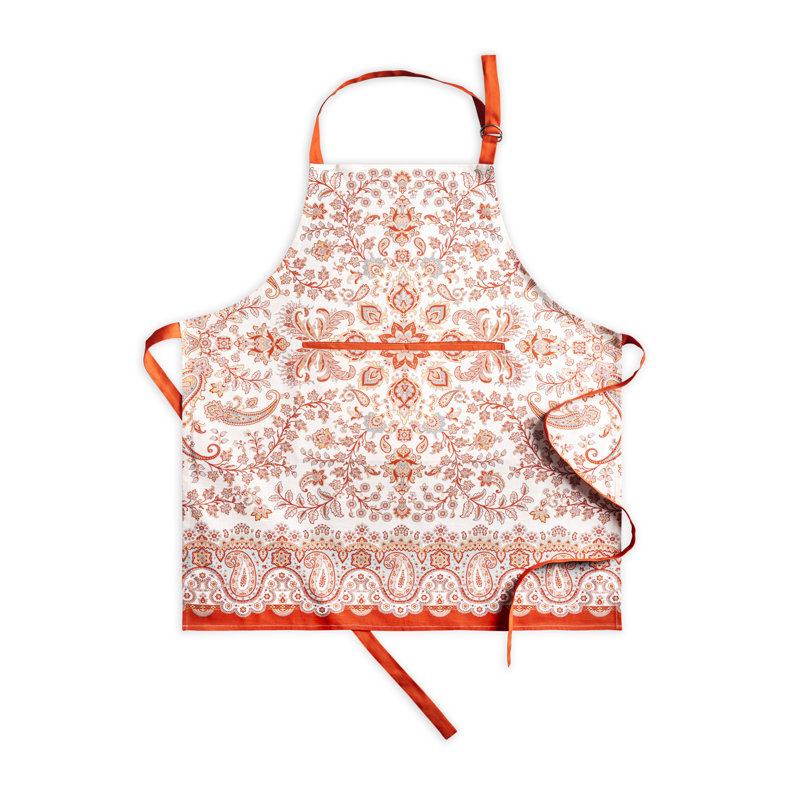 Tablier Maison d'Hermine Cachemire 100 % coton - 27,5 po x 31,5 po
