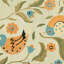 Tapis floral en laine crocheté à la main Alston-19816617