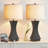 24.5'' Modern Dimmable Resin Table Lamp with USB Port for Living Room and Bedroom-1289221503