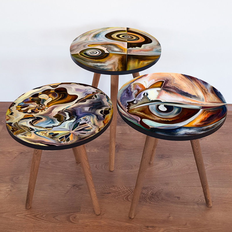 Tables gigognes 3 pieds Lawanda