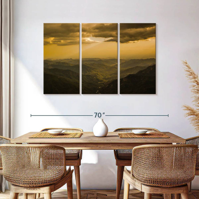 Alvord Cloudy Sequoia Sunset, 36" H x 57" W