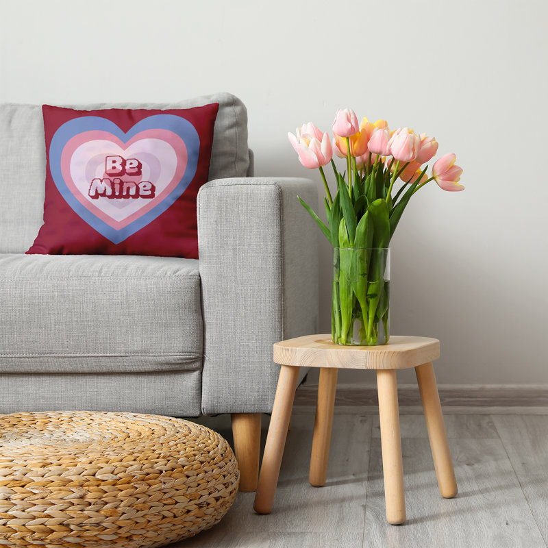 Reversible Throw Pillow, 20"H x 20"W, Square