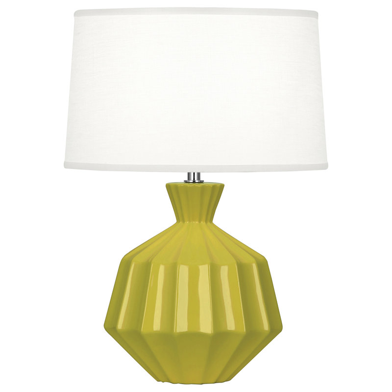 Orion 17.75" Table Lamp, Citron