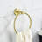 5 Piece Bathroom Towel Rack Set Wall Mount-122643580