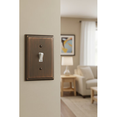 Mulholland 1-Gang Toggle Light Switch Wall Plate