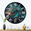 Horloge murale bioluminescente Spiral Oceanic Astrolabe II