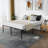 Bed Frame Metal Platform Mattress Foundation Sturdy Steel Slats Support Bed Frame with Under-Bed Storage Easy Assembly No Box Spring Needed-1685251260