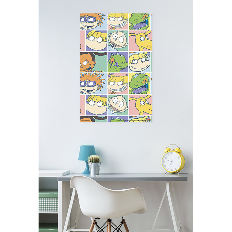 Impression sur papier grille nick toons-rugrats