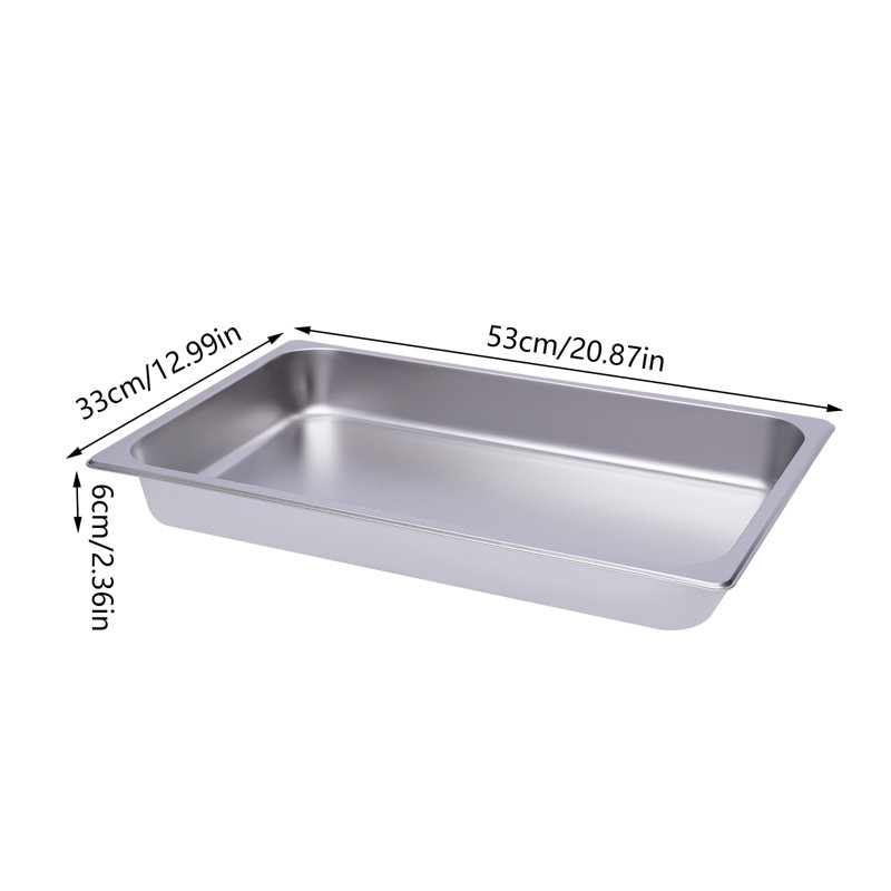 YaoTown Non-Stick Stainless Steel Roasting Pan