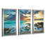 "Ocean Sunrise" par Patrick Zephyr - Photographie de cadre 3 pièces-748565363