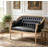 Atenea 49.5'' Upholstered & Birch Wood Loveseat-1637176345-1685946080