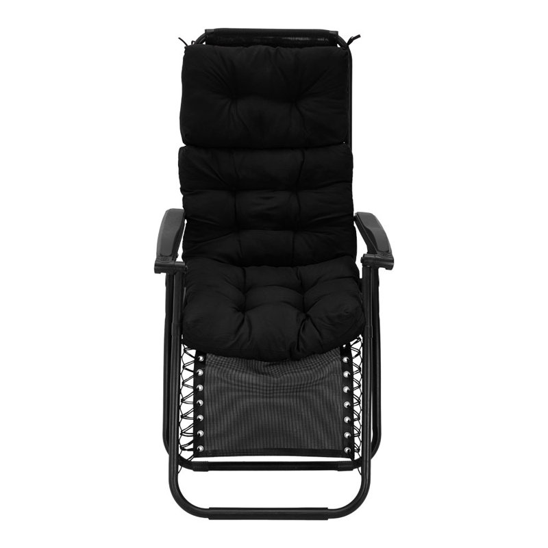 Lounge Chair Cushion, Black