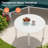 4 - Person Aluminum Patio Conversation Furniture Set with Table-1333018458