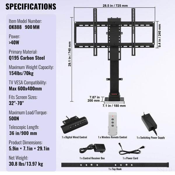 Dimensions du produit
