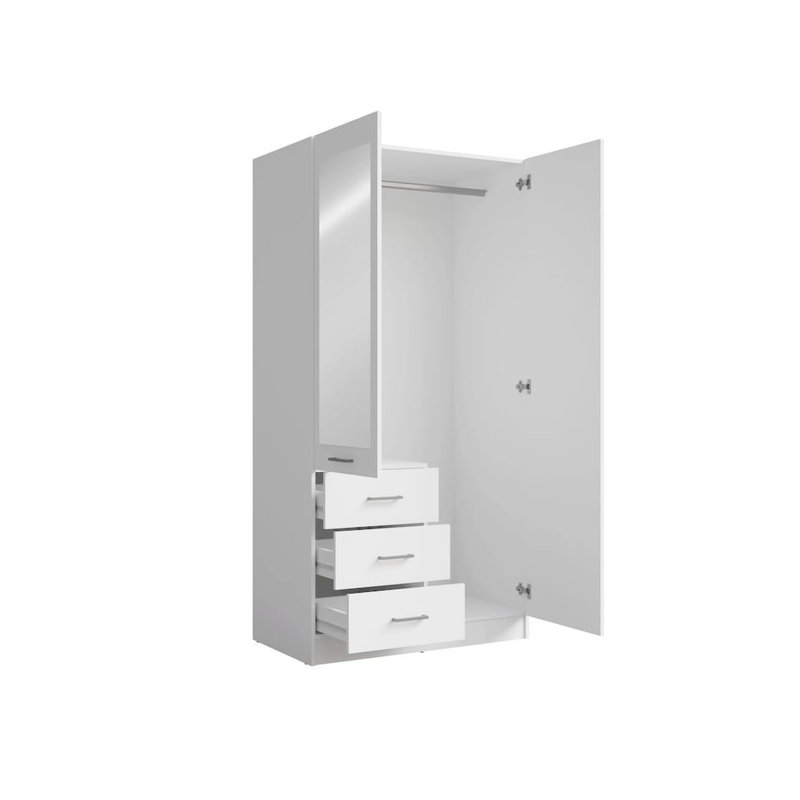 Blasien 2 Door Wardrobe