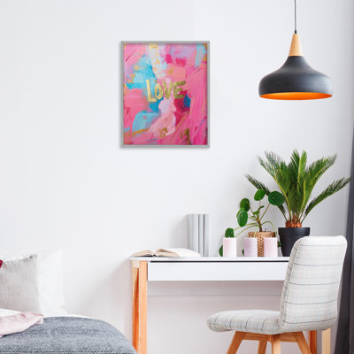 Glam Love In Motion Framed Giclee, design by Svetlana Aleynikova