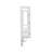 Galinda Floating Shelf With Hooks White 2pcs