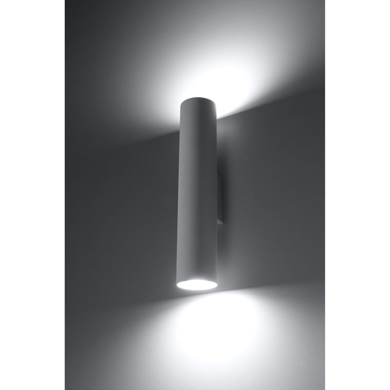 Jacky Flush Mounted Sconce, White