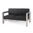 55.25'' Wide Straight Aluminum Loveseat with Cushions-584889761