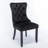 Tufted Solid Wood Velvet Upholstered Dining Chair-883621107
