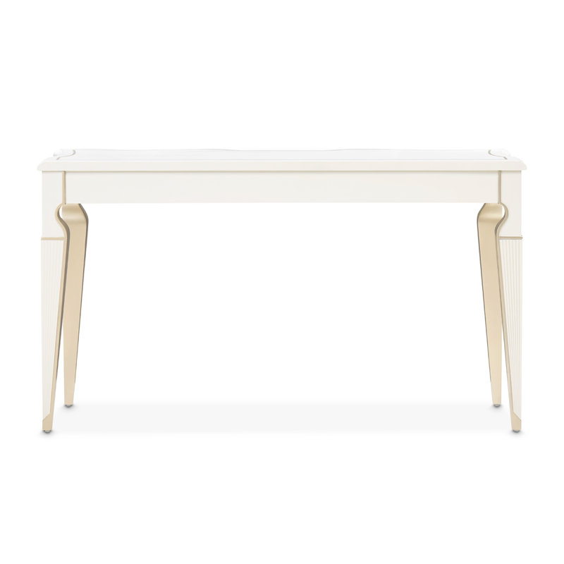 La Marisia Console Table - Creamy Pearl