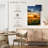 Harnek Sunset With Beautiful Sunflowers-108504276