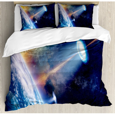 Modern & Contemporary Polyester Duvet Cover