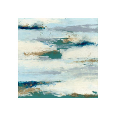 White Dash IV Painting by Derek Shaw
