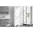 Tall Bathroom Storage Cabinet, Freestanding Storage Cabinet With Two Different Size Drawers And Adjustable Shelf, MDF Board With Painted Finish-131792739