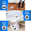 Electric Spin Scrubber, Shower Scrubber For Cleaning Brush With 6 Replaceable Brush Heads, Power Scrubber With Adjustable Handle For Bathtub Tile Floor Kitchen