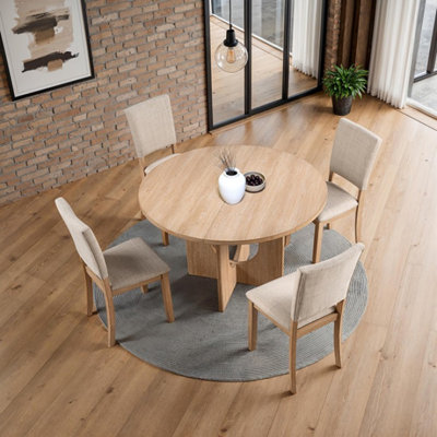 Ensemble de table de salle à manger 5 pièces Belsay