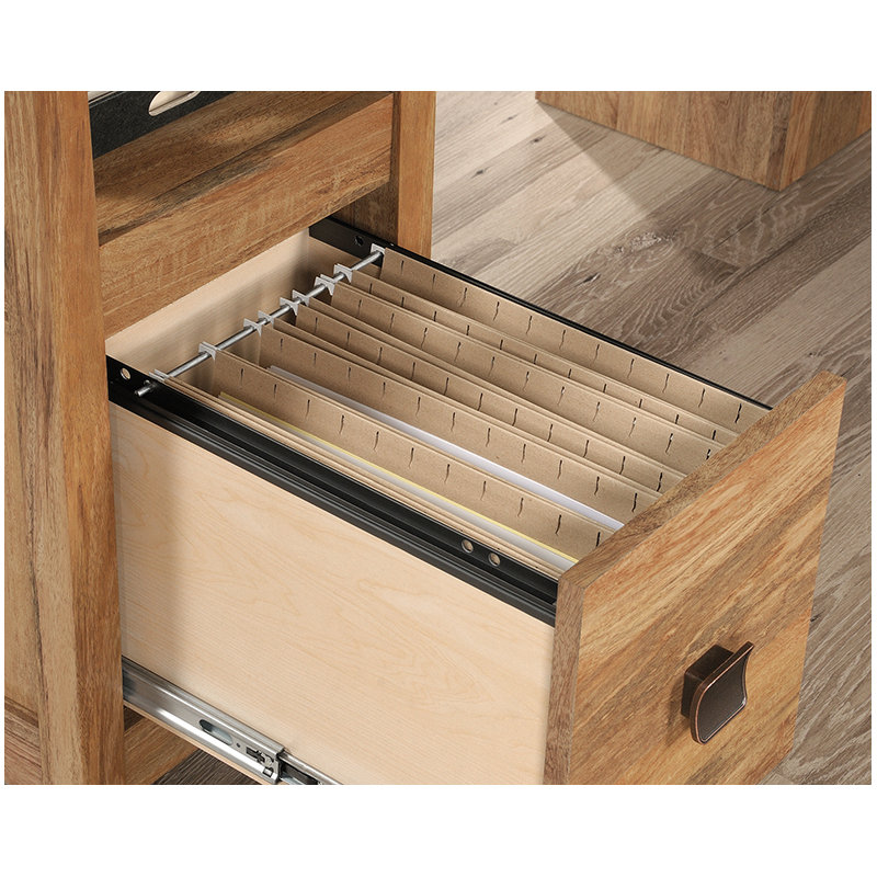 Bureau en L Mango Finish