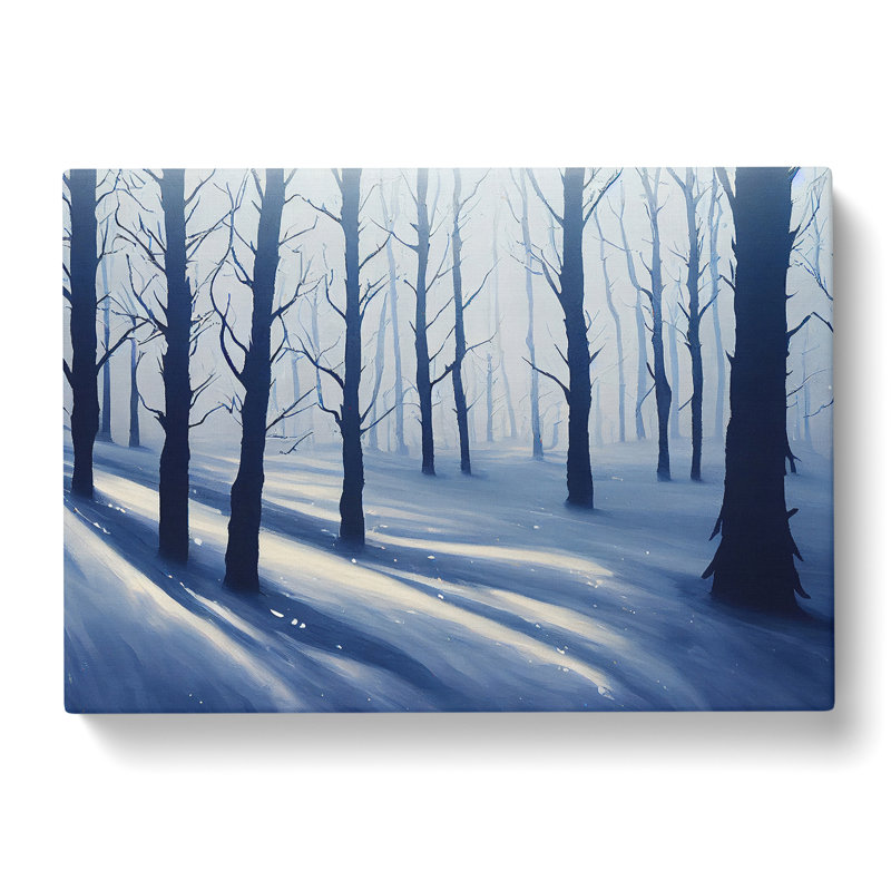 Winter Forest Dream - Wrapped Canvas, 50cm H x 76cm W x 3cm D