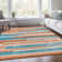 Premium Machine Washable Prisco Orange Rug