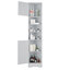 Armoire de rangement multifonctionnelle en coin