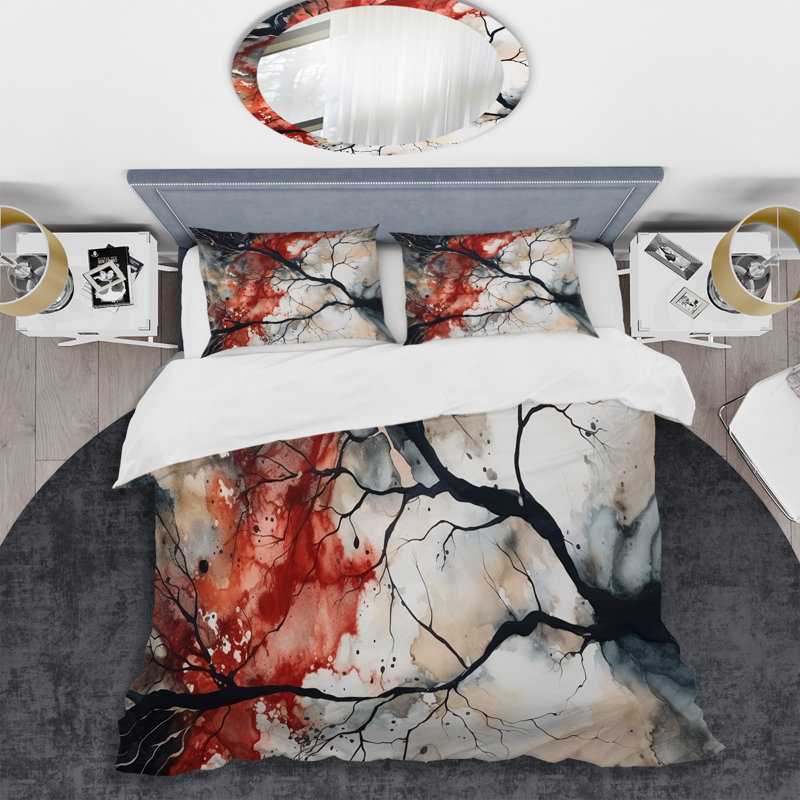 Literie, Housse de couette simple + 1 taie décorative stan
