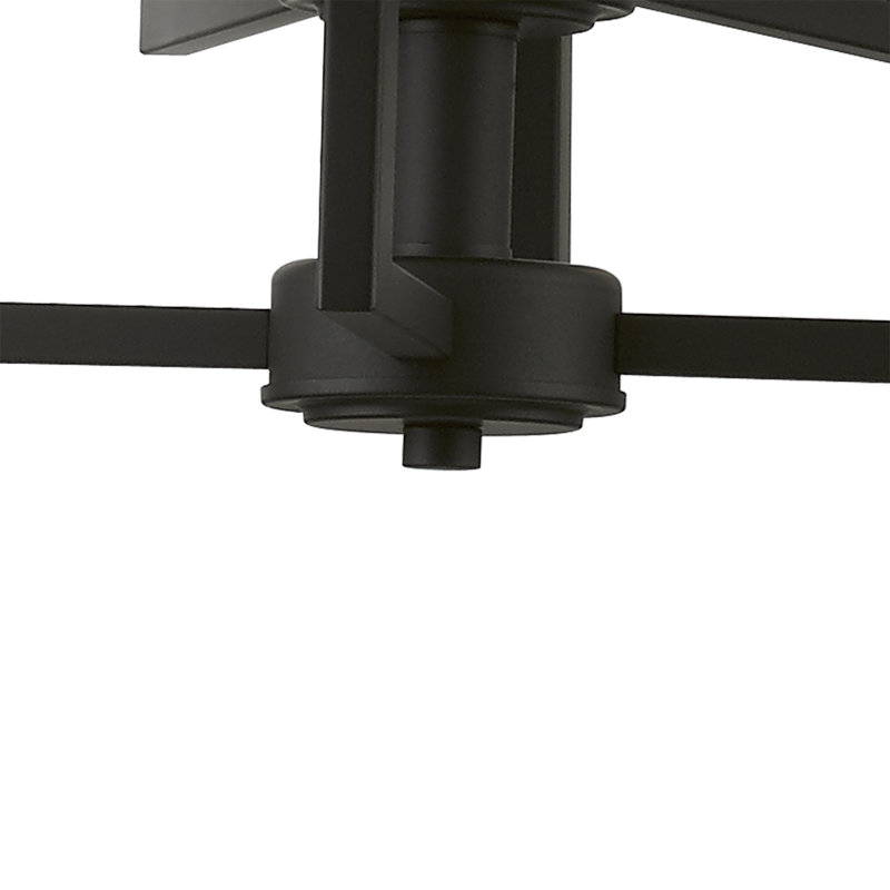 Azil 12 - Light Steel Dimmable Chandelier