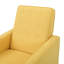 Fauteuil inclinable manuel capitonné à boutons-1758707550
